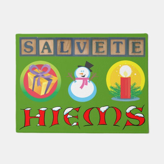 Paillasson latin d'hiver (Devant)