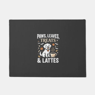 Paillasson Latté Chute de Chien Halloween
