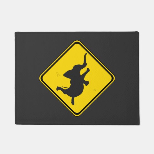 Paillasson L'attention Dancing Elephant Crossing (Devant)