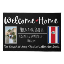 LDS Missionnaire Homecoming Custom Welcome Home Ma