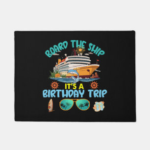 Paillasson Le bateau C'est un voyage d'anniversaire