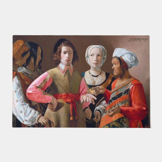 Paillasson Le caissier Fortune, La Tour (Devant)