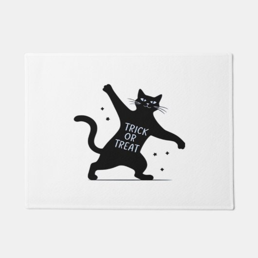 Paillasson Le Chat Noir Dancing Spooktacular Trick-or-Trea (Devant)