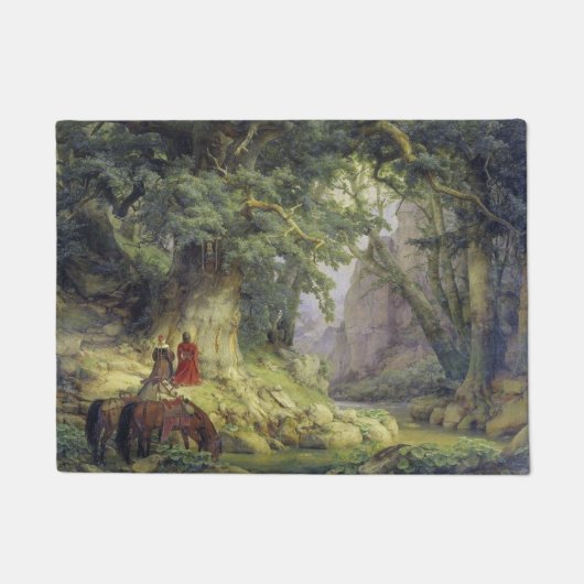 Paillasson Le chêne de mille ans (par Karl Laling) (Devant)