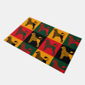 Paillasson Le chien d'eau portugais intelligent (Incliné)