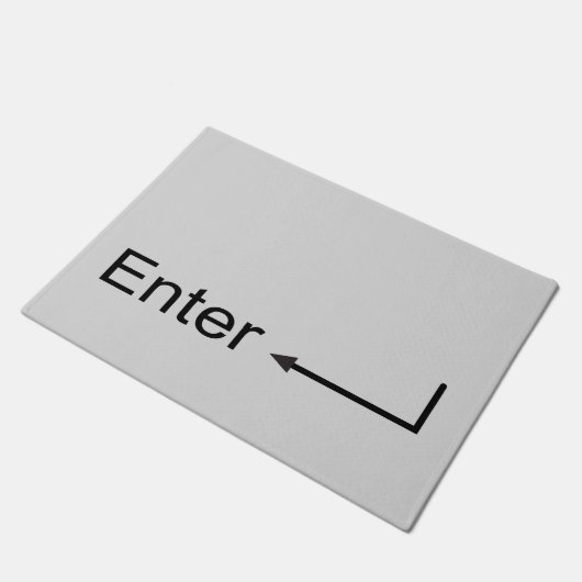 Paillasson Le clavier d'ordinateur fait sur commande (Incliné)