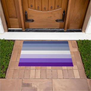 Paillasson Le drapeau de la fierté lesbienne butch de Slipper