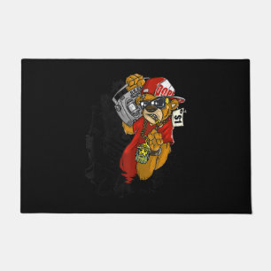 Paillasson Le Hip hop dur Teddy Bear Gangster Rap