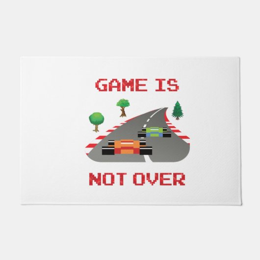 Paillasson Le jeu n'est pas sur Pixelated Video Game (Devant)