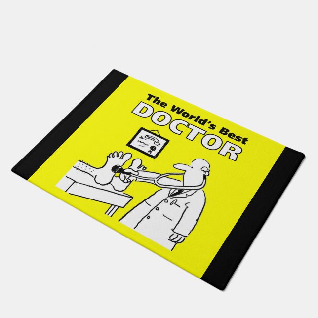 Paillasson Le Meilleur Docteur (Incliné)