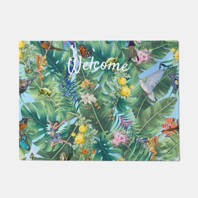 Paillasson Le monde de l'Imaginaire lunatique (Devant)