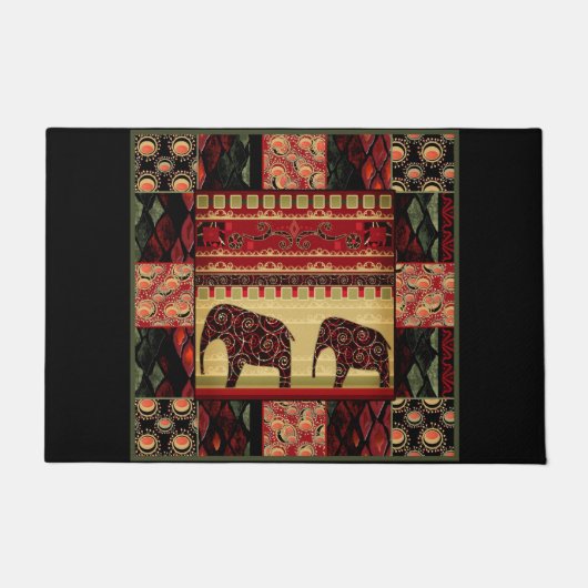 Paillasson Le patchwork africain (Devant)