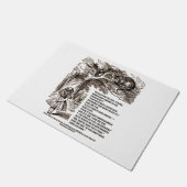 Paillasson Le pays des merveilles qui manière je dois aller (Incliné)