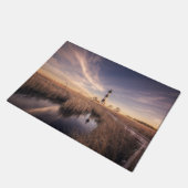 Paillasson Le phare d'île de Bodie au coucher du soleil (Incliné)