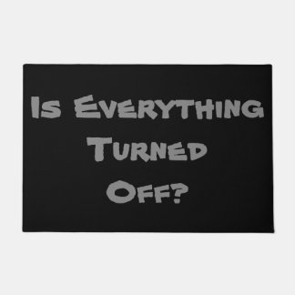 Paillasson le rappel d'amusement n'oublient pas l'original