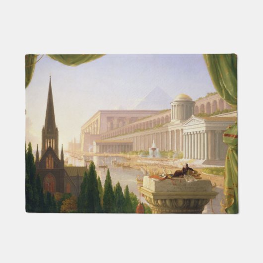 Paillasson Le rêve de l'architecte (par Thomas Cole) (Devant)