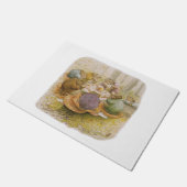 Paillasson Le Tea Party des crapauds (par Beatrix Potter) (Incliné)