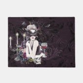 Paillasson Le Vampiress | Moody Gothic Vampy Glam Pale Peau (Devant)