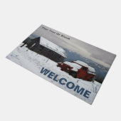 Paillasson Le vieux camion rouge (Incliné)