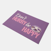 Paillasson Le visage de Sloth ne se dépêche pas d'être heureu (Incliné)