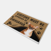 Paillasson Le Visiteur Doit Être Approuvé Par Springer Chihua (Incliné)