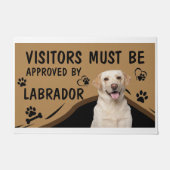 Paillasson Le Visiteur Doit Être Approuvé Par Springer Labrad (Devant)