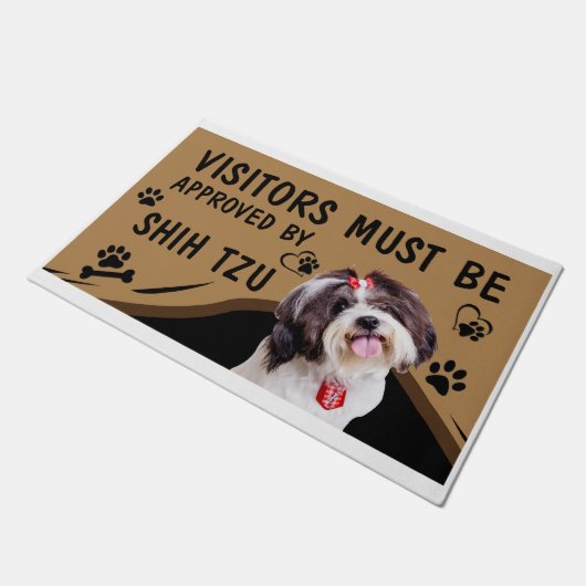 Paillasson Le Visiteur Doit Être Approuvé Par Springer Shin T (Incliné)