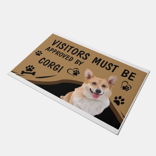 Paillasson Le Visiteur Doit Être Approuvé Par Springer Spanie (Incliné)