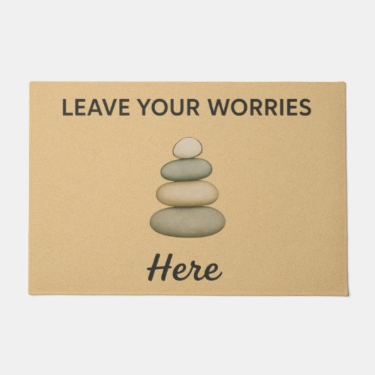 Paillasson Leave Your Worries Here (Devant)