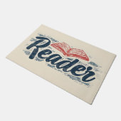 Paillasson Lecteur Livre Slogan (Incliné)