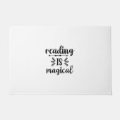 Paillasson Lecture Art Lecture est magique (Devant)