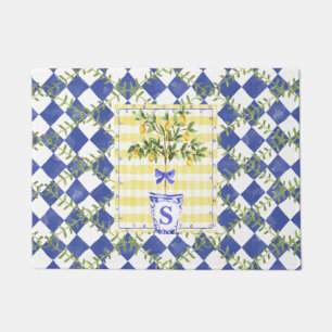 Paillasson Lemon Harlequin Diamond Topiary