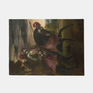 Paillasson L'empereur Charles V à cheval (par Titien)