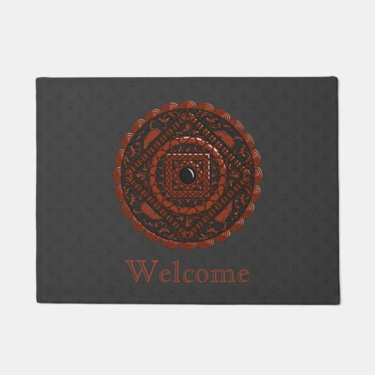 Paillasson Leo Mandala Doormat (Devant)