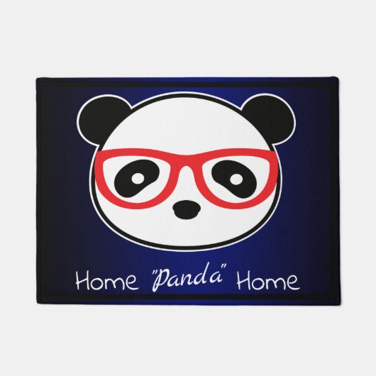 Paillasson Leon L'Ours Panda Cuisine Mat (Devant)
