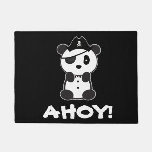 Paillasson Leon Ours Panda - Ours Panda Pirate