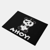 Paillasson Leon Ours Panda - Ours Panda Pirate (Incliné)