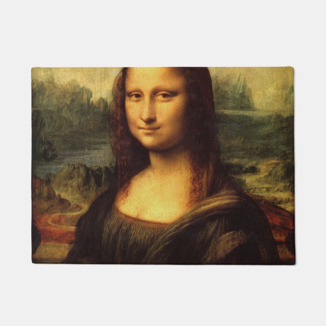 Paillasson LEONARDO DA VINCI - Mona Lisa, La Gioconda 1503 (Devant)