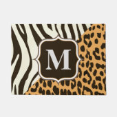 Paillasson Leopard et Zebra (Devant)
