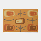 Paillasson L'ère rétro atomique de l'espace Orange (Devant)