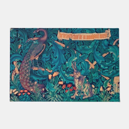 Paillasson Les animaux dans la forêt, William Morris (Devant)