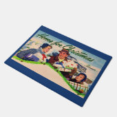 Paillasson les années 1940 autoguident pour Noël (Incliné)