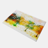 Paillasson Les arbres d'automne (Incliné)