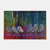 Paillasson Les chaussures doivent aller 24 + vos idées (Devant)