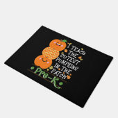 Paillasson Les Citrouilles À Patch Pré K Enseignant Halloween (Incliné)
