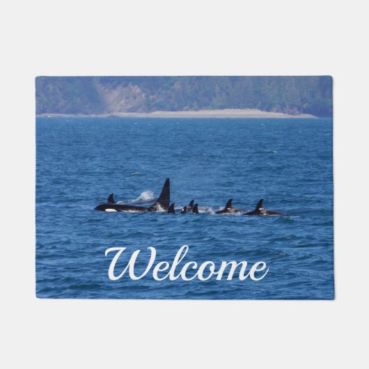 Paillasson Les familles s'accrochent ensemble Welcome Doormat (Devant)