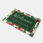 Paillasson Les fleurs tropicales du Lotus Blanc (Incliné)