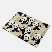 Paillasson Les ours panda conçoivent mignon (Incliné)