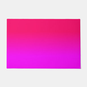 Paillasson Les roses indien et la couleur rose au néon