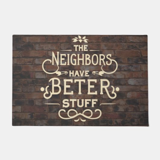 Paillasson Les Voisins Ont De Meilleures Choses (Devant)